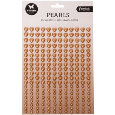 Studio Light - Essentials Collection «Copper Heart Pearls» 240 pcs